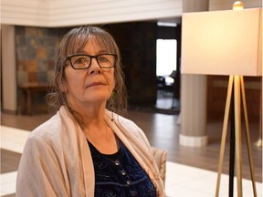 Maggie-Blue Waters, a survivor of the Sixties Scoop attending the hearings in Saskatoon on May 11, 2018 to discuss the federal government's settlement offer, said she's in favour of the proposal.