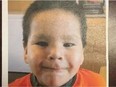 Sweetgrass Kennedy, 4, was last seen in the 900 block of Second Street East, wearing a light blue Star Wars bunny hug, and orange Halloween pyjama pants.
