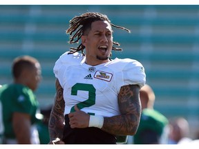 Riders receiver Chad Owens embraces the grind of training camp.