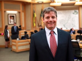 Jeff Jorgensen announced as city's new manager during city council in city council chambers in Saskatoon, Sask. on May 28, 2018.