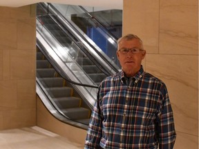 Midtown Plaza general manager Terry Napper shows off the new mall renovations on May 30, 2018.