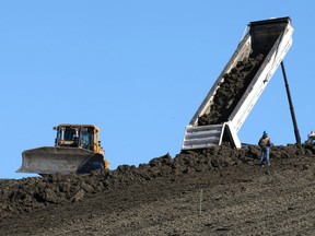 The capital costs for closing the Saskatoon landfill, seen in this Oct. 5, 2017 photo, and establishing a new one are estimated at $175 million, according to a city report.