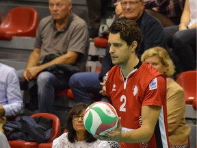 Former U of S Huskie volleyball player Bryan Fraser played for ASUL Lyon Volley in France this past season, his third as a professional.