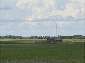 A farm in Saskatchewan