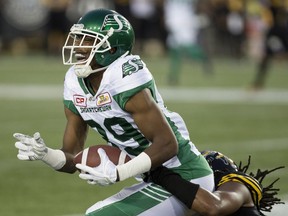 Duron Carter provides options at receiver and cornerback for the Saskatchewan Roughriders.