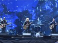 The Eagles perform at the Memorial Cup opening ceremony at Mosaic Stadium on Thursday night.