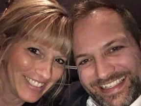 Gabe Rosescu and Sheri Niemegeers are shown in a handout photo from the GoFundMe page called "Support for Gabe and Sheri." The Saskatchewan couple is recovering in hospital after a mudslide swept them off a cliff in British Columbia.THE CANADIAN PRESS/HO-GoFundMe MANDATORY CREDIT