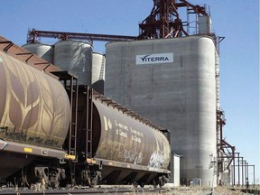 A grain elevator is shown near Regina, Sask., Aug.30, 2007. The Trudeau government is putting pressure on Canada's two major railways to clear the growing backlog of grain shipments that is undermining the country's reputation as a reliable exporter and putting farmers in a cash-flow crunch.