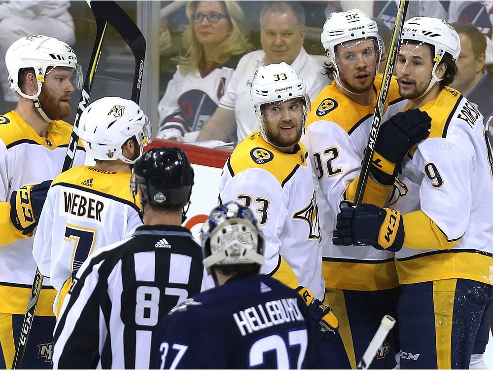 Stanley Cup playoffs 2018: Predators' lines vs. Winnipeg Jets