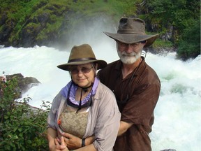 Cecilia Bernadette Chmura with her husband David Dunn. Chmura's application for medical assistance in dying was denied, and she took her own life. Photos received June 1, 2018.