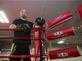 Kris Kembel, owner of Momentum Martial Arts stands for a portrait at his newly located gym in Saskatoon, SK on Friday, June 8, 2018.