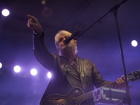 Tom Cochrane of Tom Cochrane and Red Rider performs at the SaskTel Saskatchewan Jazz Festival on June 23, 2018