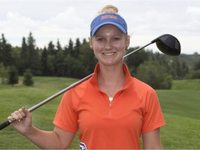 Anna Young, who won five Saskatchewan Women's Amateur titles, has picked up another women in the professional ranks.