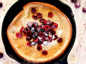 Dutch baby pancakes are the love child of a pancake, a popover and a crepe all baked up in one giant skillet. (Renee Kohlman)