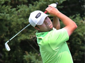 David Stewart in the final group at the city men's golf championship at Riverside Golf and Country Club July 6, 2015 in Saskatoon.