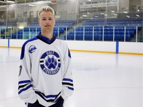 Another Humboldt Broncos player has signed with the hockey team at an Ontario post-secondary institution. Bryce Fiske, a 20-year old defenceman from La Ronge, Sask., shown in a handout photo, has committed to play hockey for the Ridgebacks at the University of Ontario Institute of Technology this September. THE CANADIAN PRESS/HO-UOIT Athletics MANDATORY CREDIT ORG XMIT: CPT132