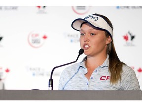 LPGA golfer Brooke Henderson.