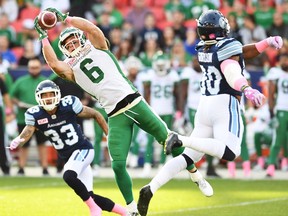 Veteran receiver Rob Bagg has reportedly been released by the Saskatchewan Roughriders.