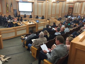 Saskatoon city council's transportation committee meets on Monday, June 11, 2018, to discuss various issues. The committee will hold a special meeting on Tuesday, June 19, 2018, to discuss proposals to allow more flexible service for taxis and to allow ride-sharing entities to operate. (PHIL TANK/The StarPhoenix)