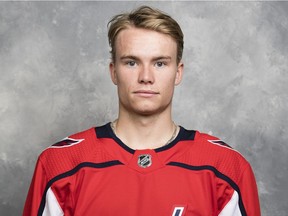 Kristian Roykas-Marthinsen, from Norway, was selected by the Saskatoon Blades in the second round of Thursday's CHL import draft. He was selected in the 7th round of the 2017 NHL entry draft by the Washington Capitals.