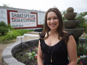 Jacqueline Block is excited to be playing a different take on the role of Ophelia in Shakespeare on the Saskatchewan's Hamlet.