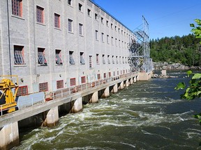 SaskPower's Island Falls HydroElectric Station.