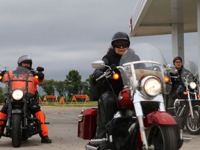 Indigenous lawyer and activist Joan Jack, shown leaving Winnipeg on Friday, July 20, 2018, is leading the Treaty Freedom Riders on a journey from Winnipeg to Vancouver to raise awareness around a class action lawsuit for former Indian day school students.THE CANADIAN PRESS/Kelly Malone