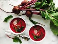 The earthy and sweet beet shines in chilled soup.