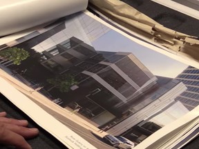 "It's not for the faint of heart. You gotta be all in," Brent Suer said while paging through a sheaf of renderings and glossy photos of what the old downtown police station may look like in a few months.