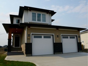 This Lexis show home, located at 251 Greyeyes-Steele Way in The Meadows, is part of the Parade of Homes. (Jennifer Jacoby-Smith/The StarPhoenix)