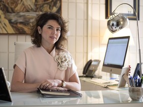 Livia Castellanos, the associate vice-president and chief international officer at UR International, in her office at the University of Regina.