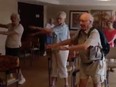 Decades after moves like the hop and the twist hit dance floors across the globe, residents at the Preston Park 2 Retirement Residence in Saskatoon have shared their version of the current dance sensation that's sweeping the nation: flossing.