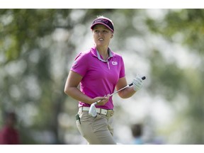 Brooke Henderson during a practice round of the CP Women's Open at the Wascana Country Club in Regina. TROY FLEECE / Regina Leader-Post
