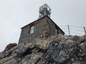 Sulfur Mountain weather station, Banff.