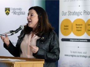 Vianne Timmons, president of the University of Regina, is the institution's highest-paid employee.
