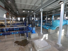 The City of Saskatoon is proposing an update of the rates it charges to cities and towns outside city limits. Here, the city's water treatment plant is seen in a 2017 photo.