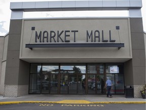 A view of the Market Mall exterior in Saskatoon, Sk on Wednesday, September 19, 2018.