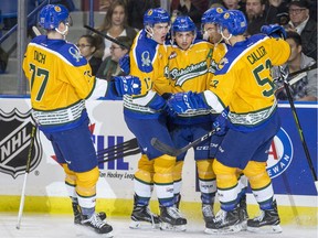 The Saskatoon Blades are 1-1 during their Alberta road swing.