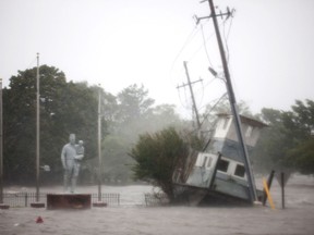 Hurricane Florence has caused massive flooding and damage along Carolina coast after hitting landfall on Friday.