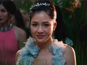 This image released by Warner Bros. Entertainment shows Constance Wu in a scene from the film "Crazy Rich Asians."