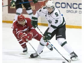 Rookie defenceman Gordie Ballhorn has settled into his role on the blueline with the University of Saskatchewan Huskies men's hockey team.