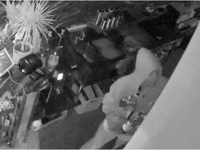 Owners of Picaro restaurant are sharing video of a man who is believed to have robbed the venue of expensive alcohol, including tequila.