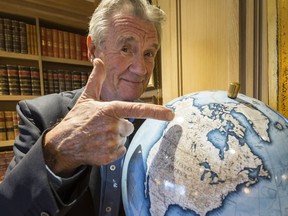 Michael Palin was in Ottawa at the Royal Canadian Geographic Society promoting his latest book Erebus.