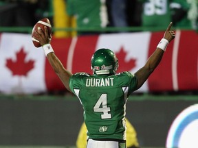The Saskatchewan Roughriders, who plan to bid for the 2010 Grey Cup, hope to reprise their success of 2013 — when Darian Durant was the victorious quarterback on Taylor Field.