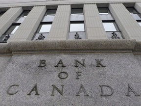 File photo of Bank of Canada.