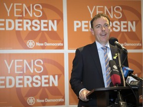 Yens Pedersen of the NDP won the byelection in Regina.