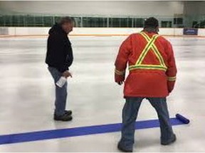 The Town of Hudson Bay provided its residents and people around Saskatchewan a behind the scenes peek as The Wally Dawyduk Arena was flooded before last year's hockey season.