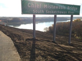 Chief Mistawasis Bridge officially opened in Saskatoon on Oct. 2, 2018