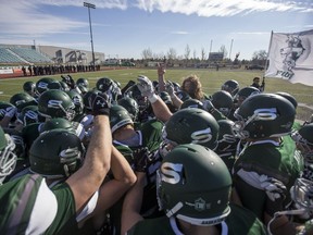The U of S Huskies are moving into the Canada West football final against the unbeaten Calgary Dinos.
