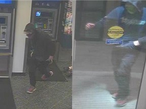 Saskatoon police are asking for help from the public in identifying a man they believe may be responsible for two armed robberies at ATM vestibules in the city. Both of the incidents, which occured in the 100 block of First Avenue South and the 2800 block of Eighth Street East, took place on Nov. 3, 2018. Anyone with information about the incidents are asked to contact Saskatoon police or Crime Stoppers.